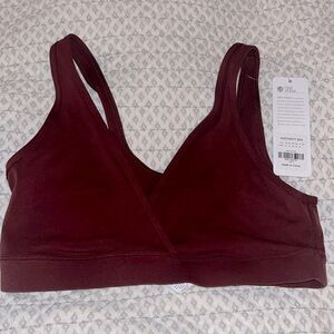 CRZ yoga butterlux crossover nursing bra